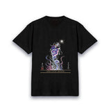 【昇運・守護・縁結びの京都一筆龍】 龍神御加護の絵画Tシャツ　昇運艶龍