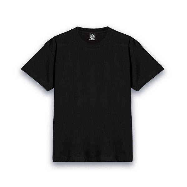 【昇運・守護・縁結びの京都一筆龍】 龍神御加護の絵画Tシャツ　守護黒金銀双龍