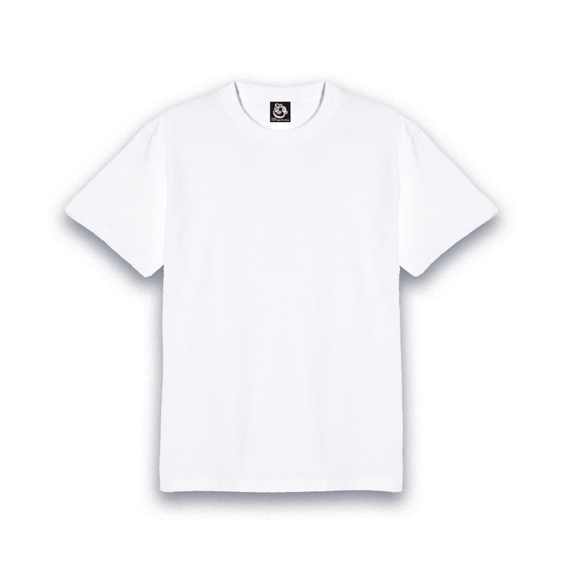 【昇運・守護・縁結びの京都一筆龍】 龍神御加護の絵画Tシャツ　守護黒金銀双龍